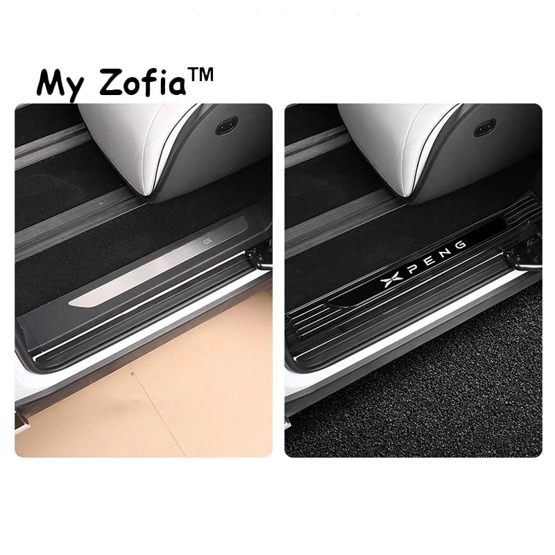 For Xpeng X9 2024 2025 Car Door stainless steel Welcome pedal