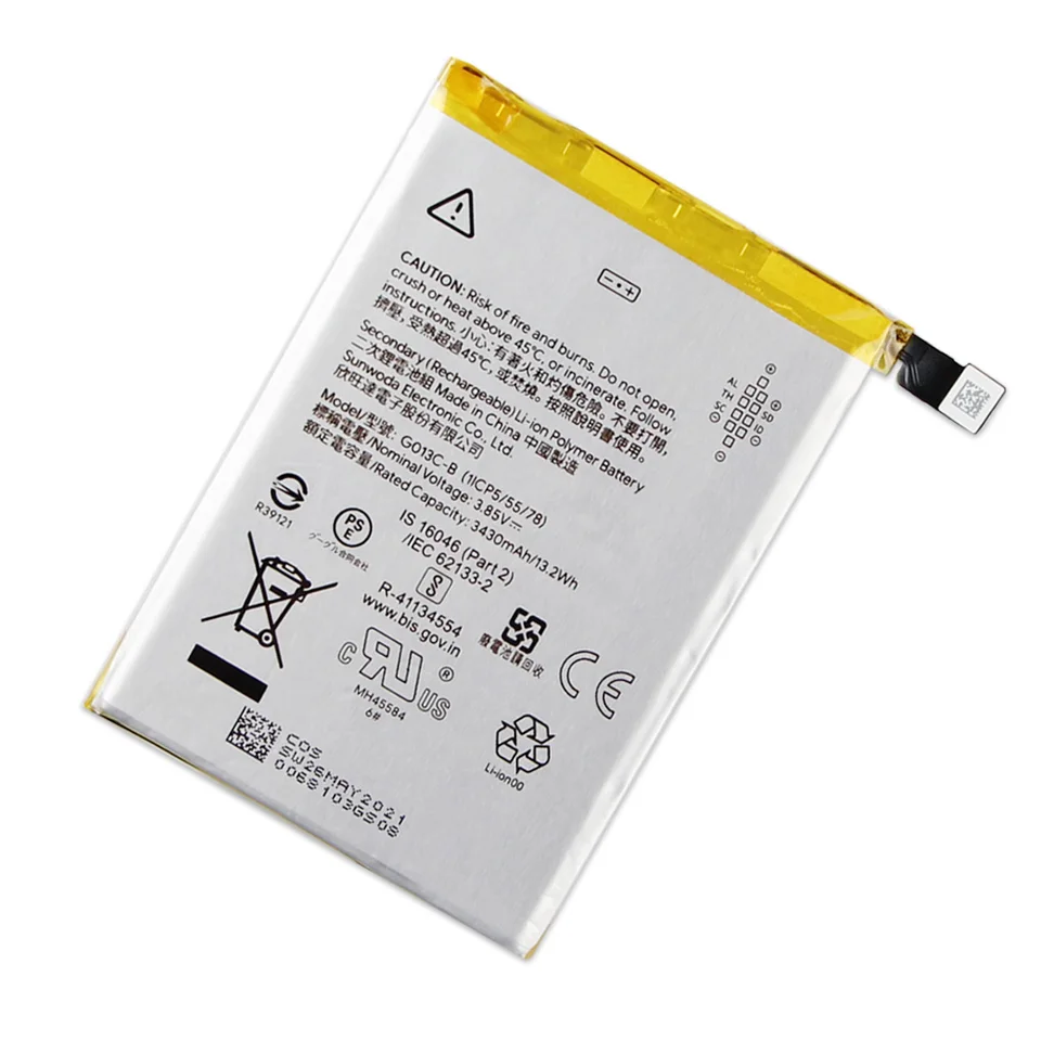 Replacement Battery G013C-B For Google Pixel 3XL 3430mAh G013A-B