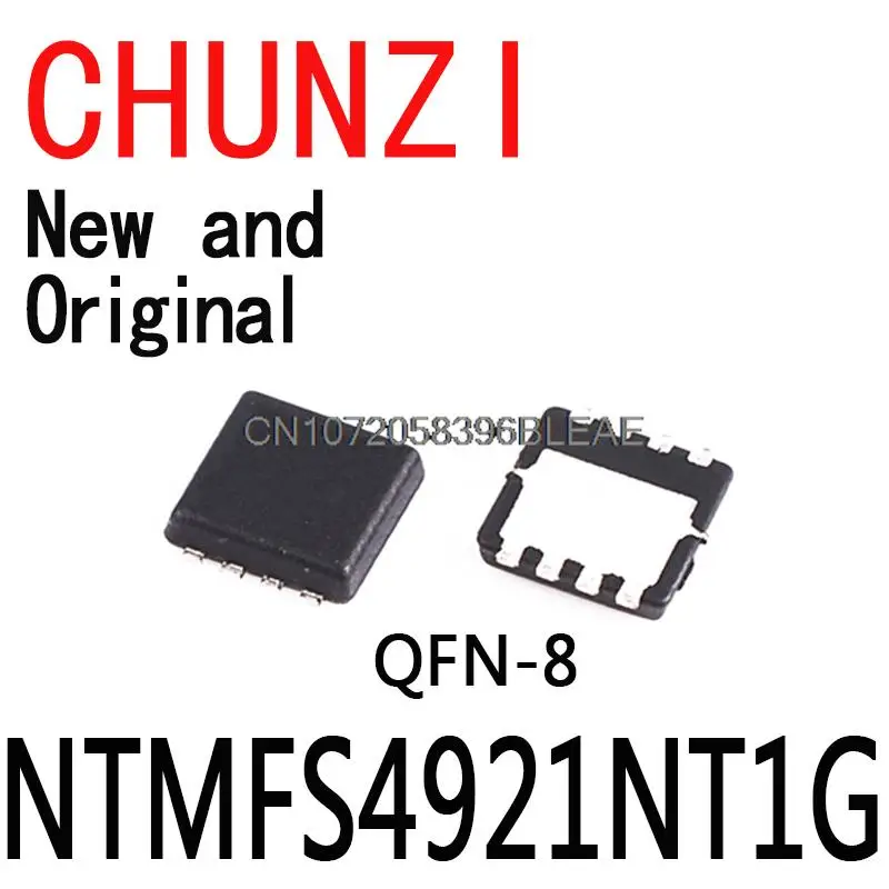 

Новые и оригинальные 10 шт., модель NTMFS4921N 4921N QFN-8 NTMFS4921NT1G