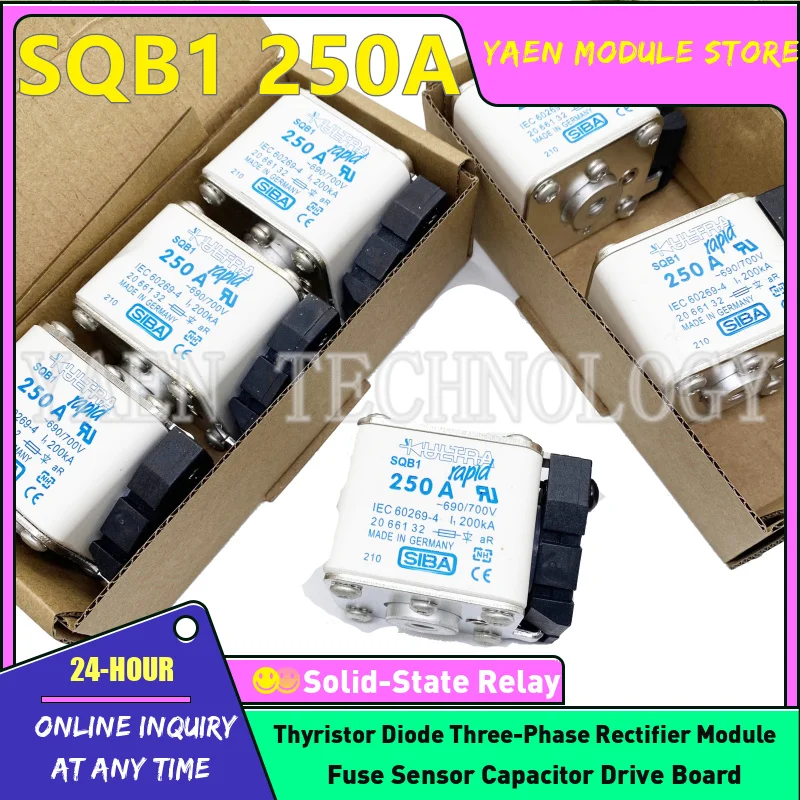 

Новый оригинальный модуль IGBT fuse SQB1 250A в наличии