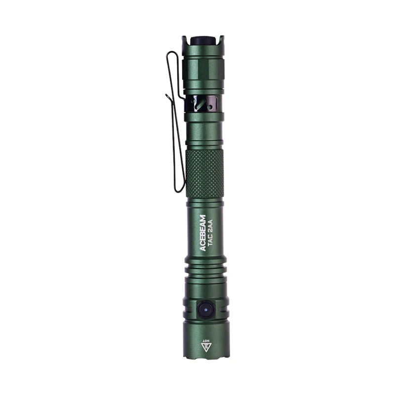 ACEBEAM TAC 2AA LED 懐中電灯 1600 ルーメン 181 メートル