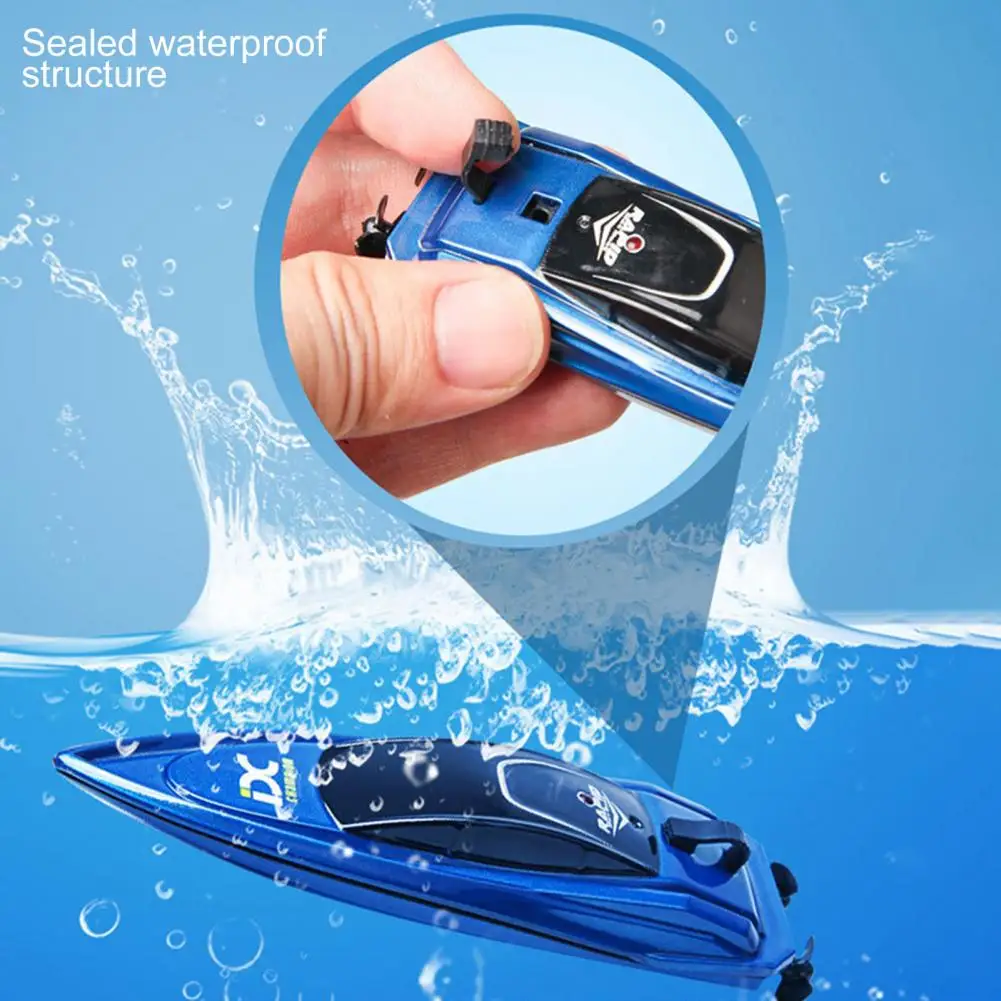 1 Set Compact Hovercraft Toy High Speed RC Boat Toys RC Racing Boat Classic Toy Model Toys