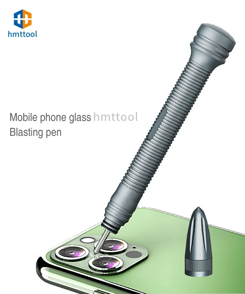 

Kailiwei Back Cover Camera Glass Lens Break Crack Demolishing Pen For iPhone Rear Housing Battery Glass Lens Blasting Tool