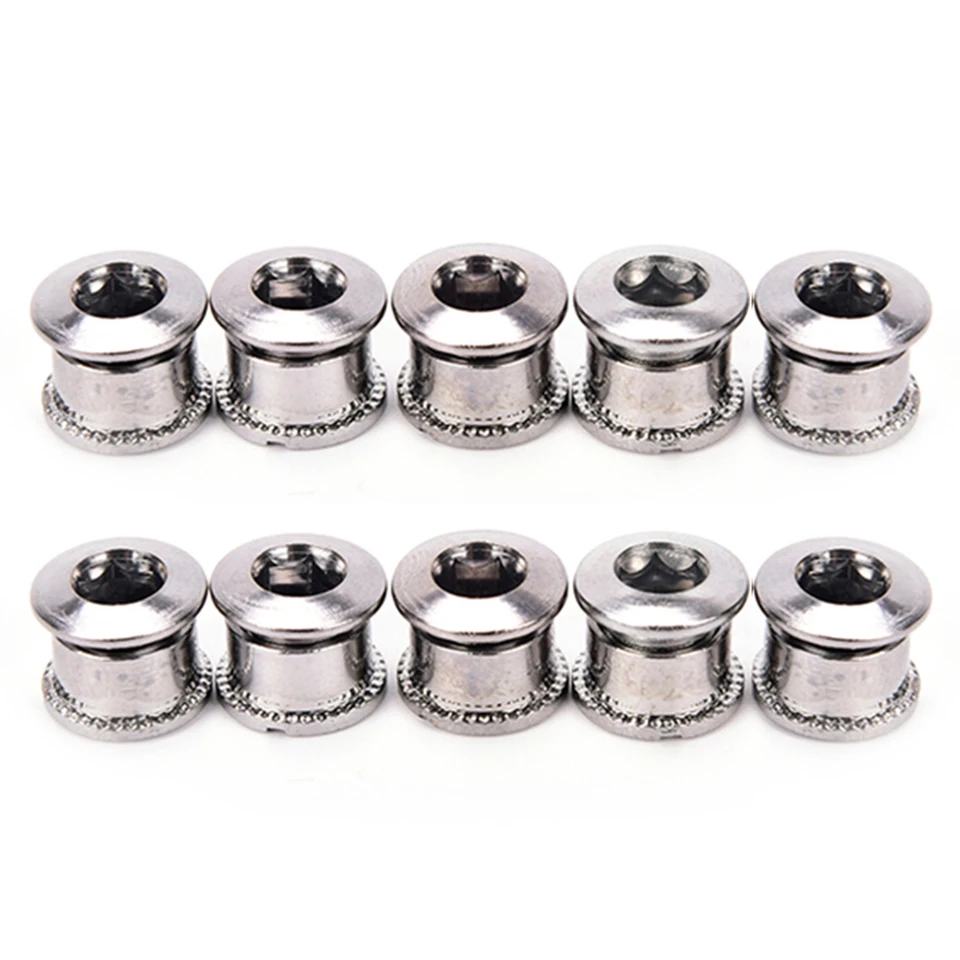 5 pz viti anello catena mountain bike bulloni 5 pz viti anello catena mountain bike bulloni