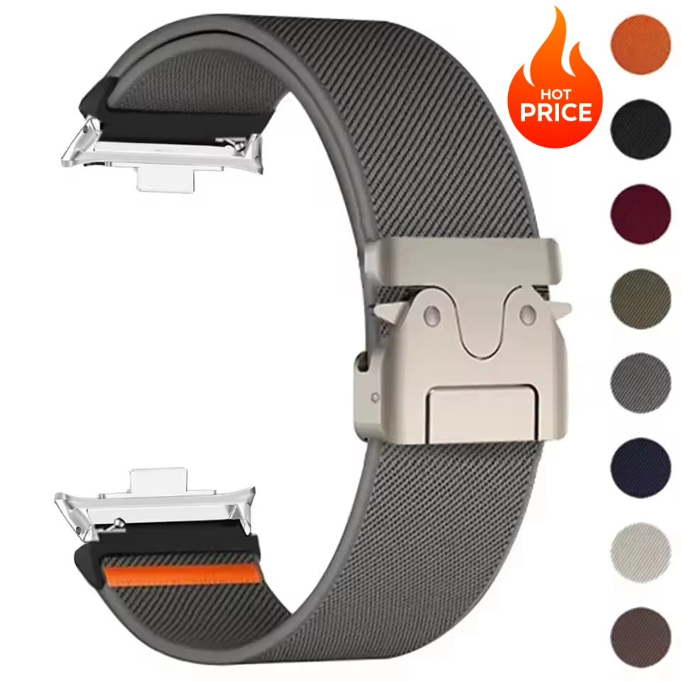 Breathable Nylon Loop Sport Strap Replacement Bracelet