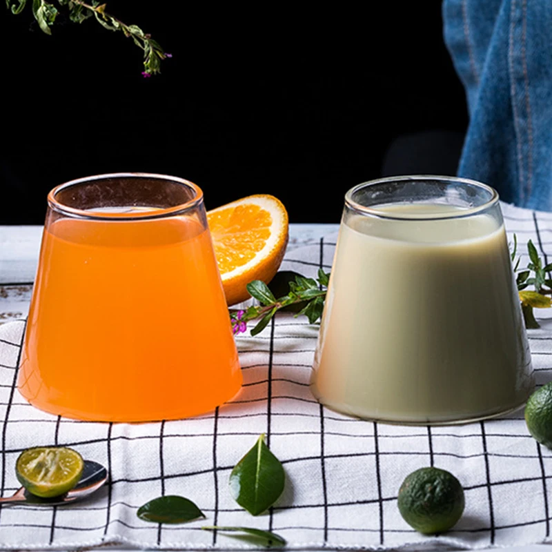 140-690ml Mug Creative Mountain Shape Water Cup Japanese Glass Cup Juice Tea Wine Glass Coffee Mug Drinking Cup Whiskey Glass