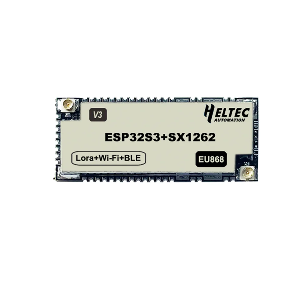Scheda ESP32 LoRa V3 Con Batteria 1100 MAh E Custodia | Antenna 868 MHz SX1262 | Per Meshtastic, Arduino E IoT | Con Display OLED 0,96"