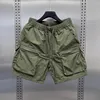 Loose Casual Workwear orts Men's Summer American Trendy Brand Large ket Functional Sle Loose Couple Wide Leg Five-Quar...