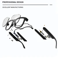 Smart Glasses Bluetooth 5.0 Earphones Wireless Headset Headphone UV400 Polarized Blue Light Blocking Music Eyeglassess - Image 2