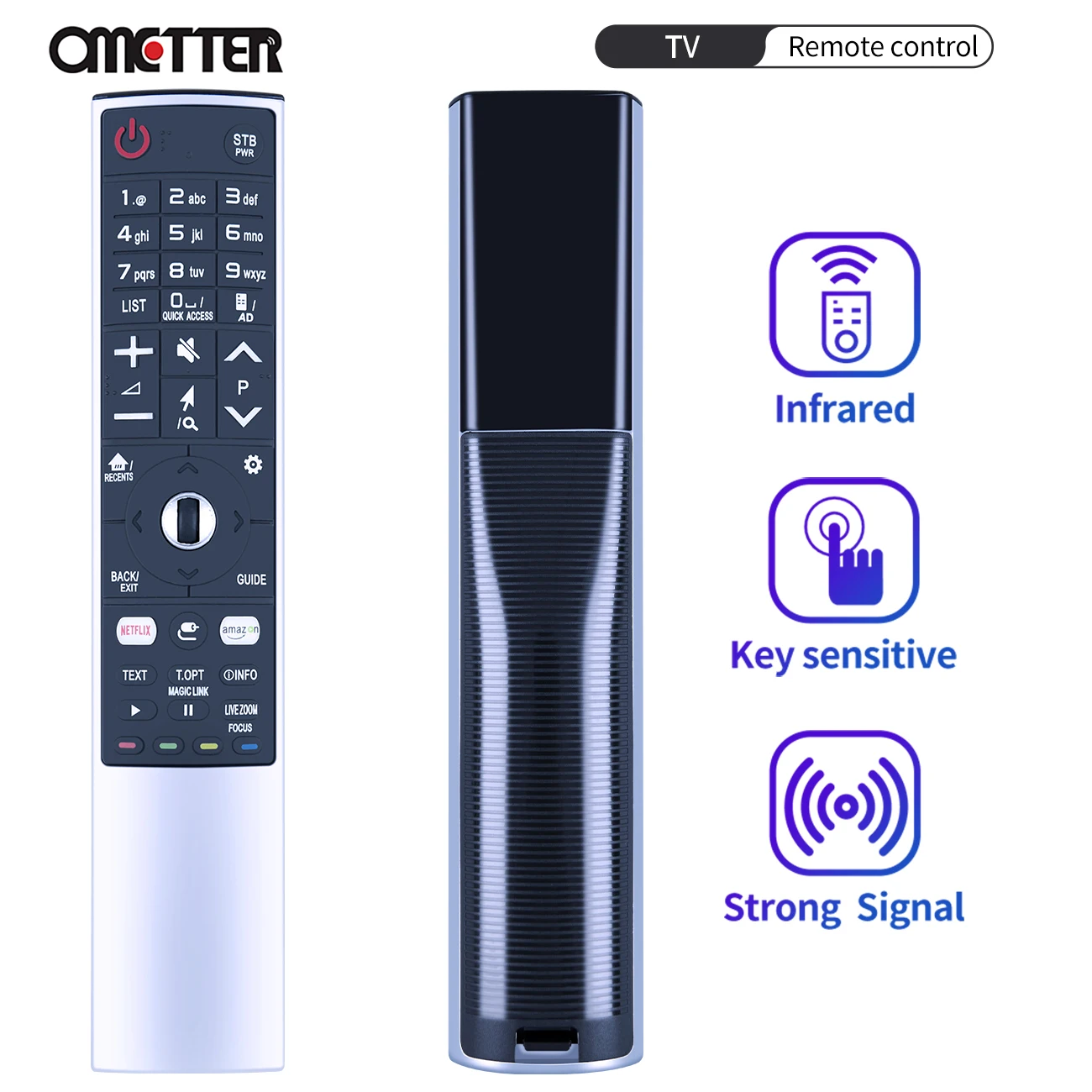 Oled Smart tv Controle Remoto com Usb An-mr700 Akb75455601 Novo