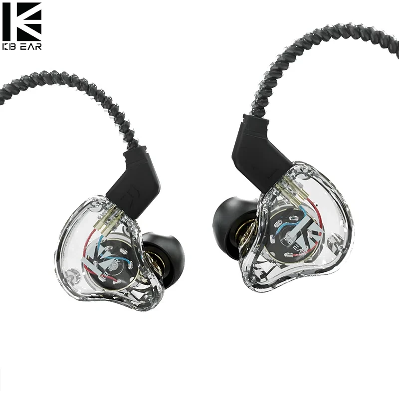 KBEAR KS1 In Ear Monitor Earphone Dual Magnectic Circuit Dynamic - Main Image