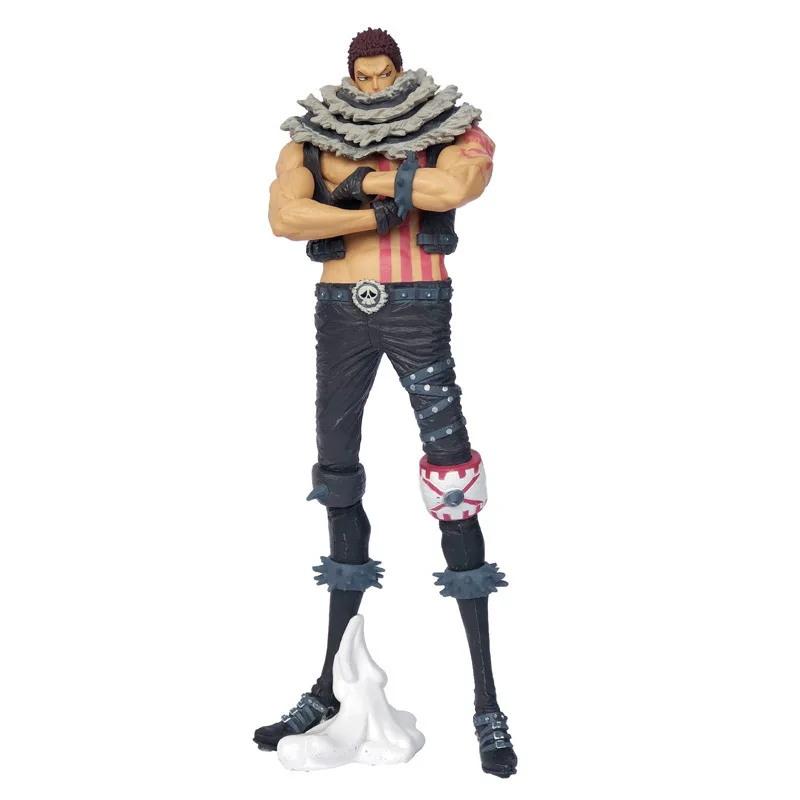 25Cm Anime One Piece Figure Charlotte Katakuri King Of Artist Action Figure Pvc Model Toy Gift Rufy Fighter