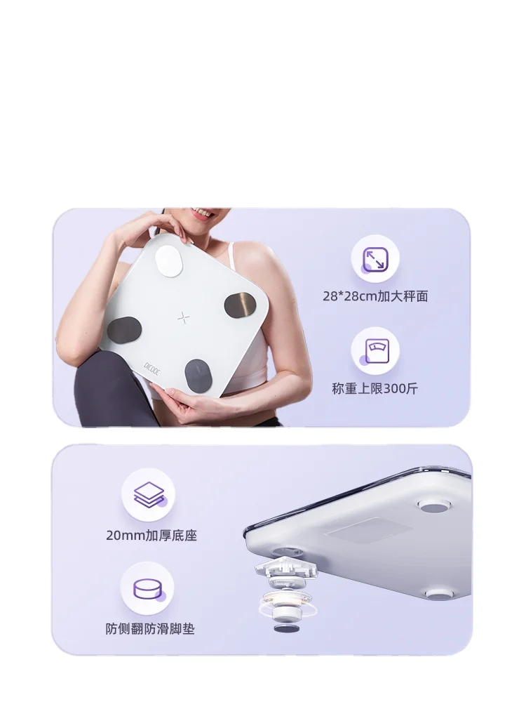 ZC PICOOC Body Fat Scale Smart Health Household Precise Charging Weighing  Scale Weight Scale Mini Body Fat Scale - AliExpress