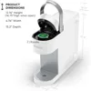 Coffee Maker, Multistream Technology, 3 Brew Sizes, Slim and Sleek Design, 46oz Removable Reservoir, White 5