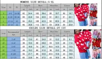 Blotona Family Matching Valentine's Day Sweaters Long Sleeve Round Neck Heart Print Pullovers Knit Tops 2