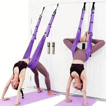 Yoga Stretching Strap with Anchor 1
