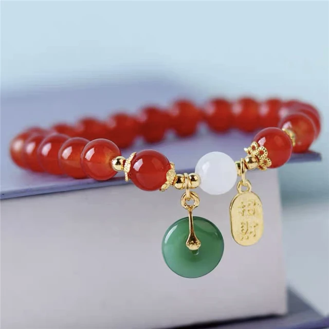 2024 Red Lucky Beaded Bracelet for Women Chinese Style Zodiac Dragon Handmade Rope Bracelet Good Luck Amulet Friendship Jewelry 1 2024 Red Lucky Beaded Bracelet for Women Chinese Style Zodiac Dragon Handmade Rope Bracelet Good Luck Amulet Friendship Jewelry 1