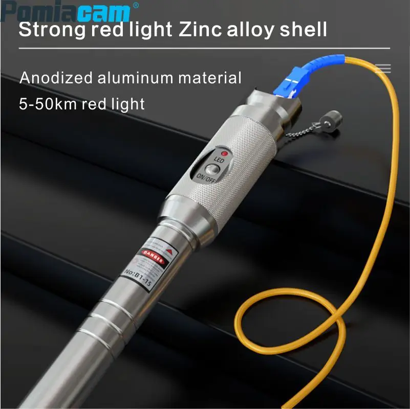 B1 High-Power optical fiber cable Tester pen Portablered Red light fault locator  B1 VFL 20mw Visual Fault Locator Single Fiber