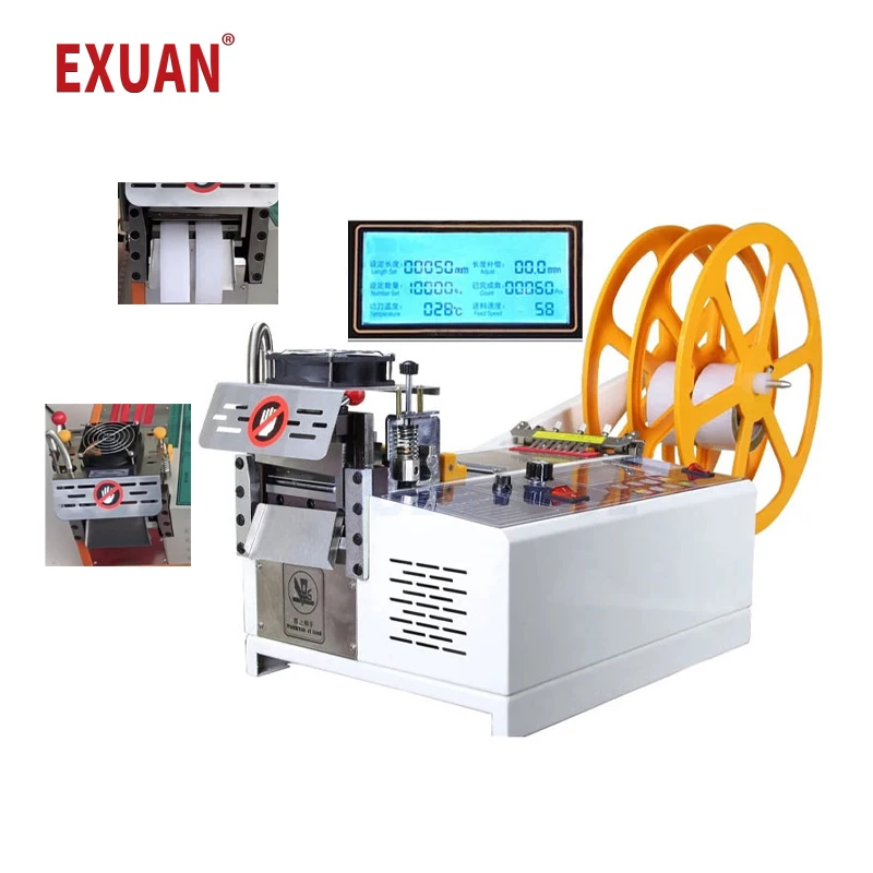 Automatic Computerized Rope Cutting Machine Cold and Hot Zipper Cutting