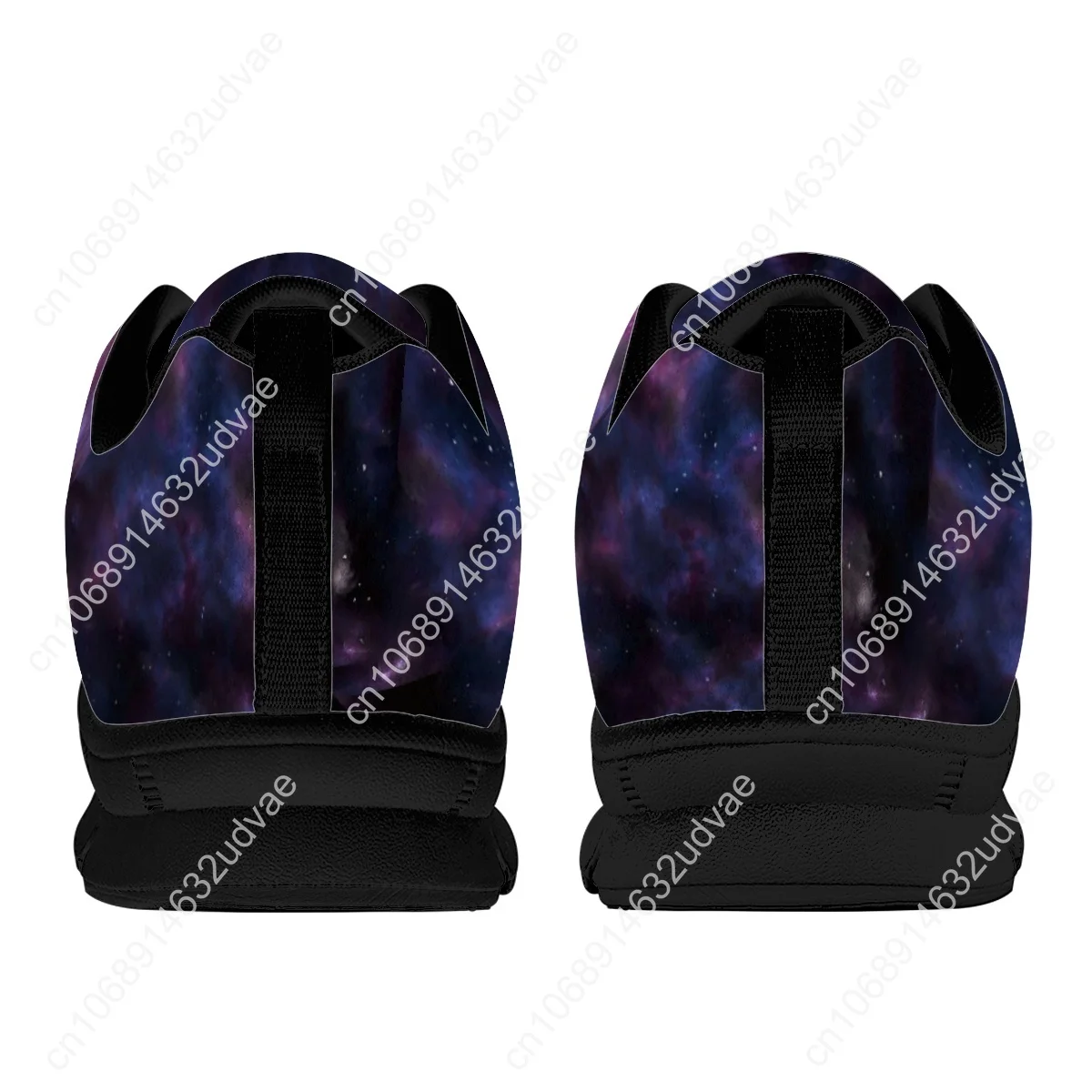 Galaxy Wolf Dream Catcher Print Ladies Lace-up Sneakers Casual Flat Shoes Wear Resistant Tennis For Women Mens Gift