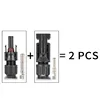 400/200/100/40/20/10 Pcs Photovoltaic Solar Connector Kit 1000V 30A Panel Solor Connectors for PV/MC Cable 2.5/4/6mm2 2
