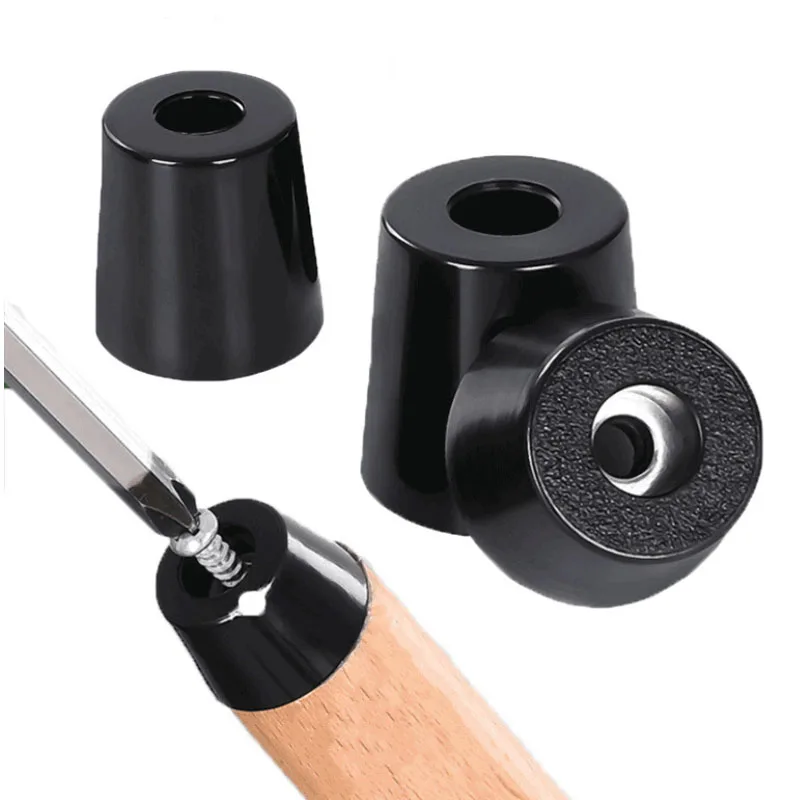 Black Synthetic Rubber Non-Slip Table Foot Pads with Gasket for Furniture and Speakers (4/8/10/20 Pcs)