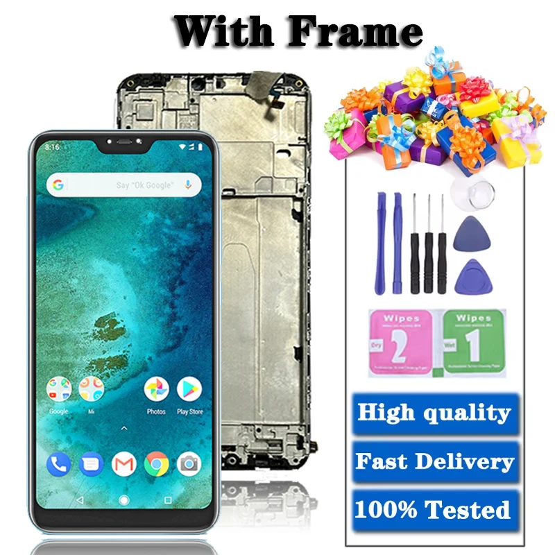 Tested Display Screen For Xiaomi Mi A2 Lite Redmi pro