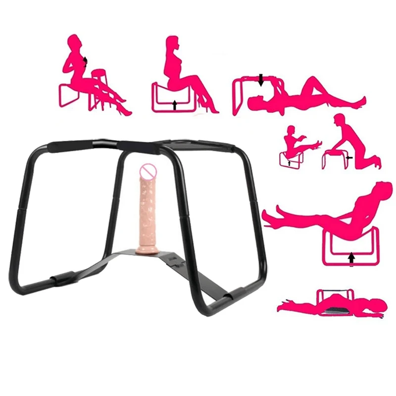 Female Masturbation Sex Stuff Chair Bearing 150kg Trampoline G-spot Sex Toys For Women Bouncer Weightless Chair Stool With Dildo