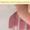 Bible Tabs Reposition Large Print Stickers Easy to Read and Apply Bible Tabs for Women and Man White Pink 2