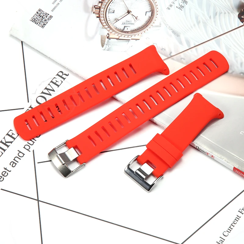 D4 Silicone Replacement Watch Band For Suunto D4 D4i Novo Dive Men