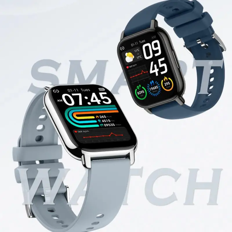 

Смарт-часы с пульсометром для мужчин и женщин, водонепроницаемые спортивные Смарт-часы с функцией звонка и отслеживания сна