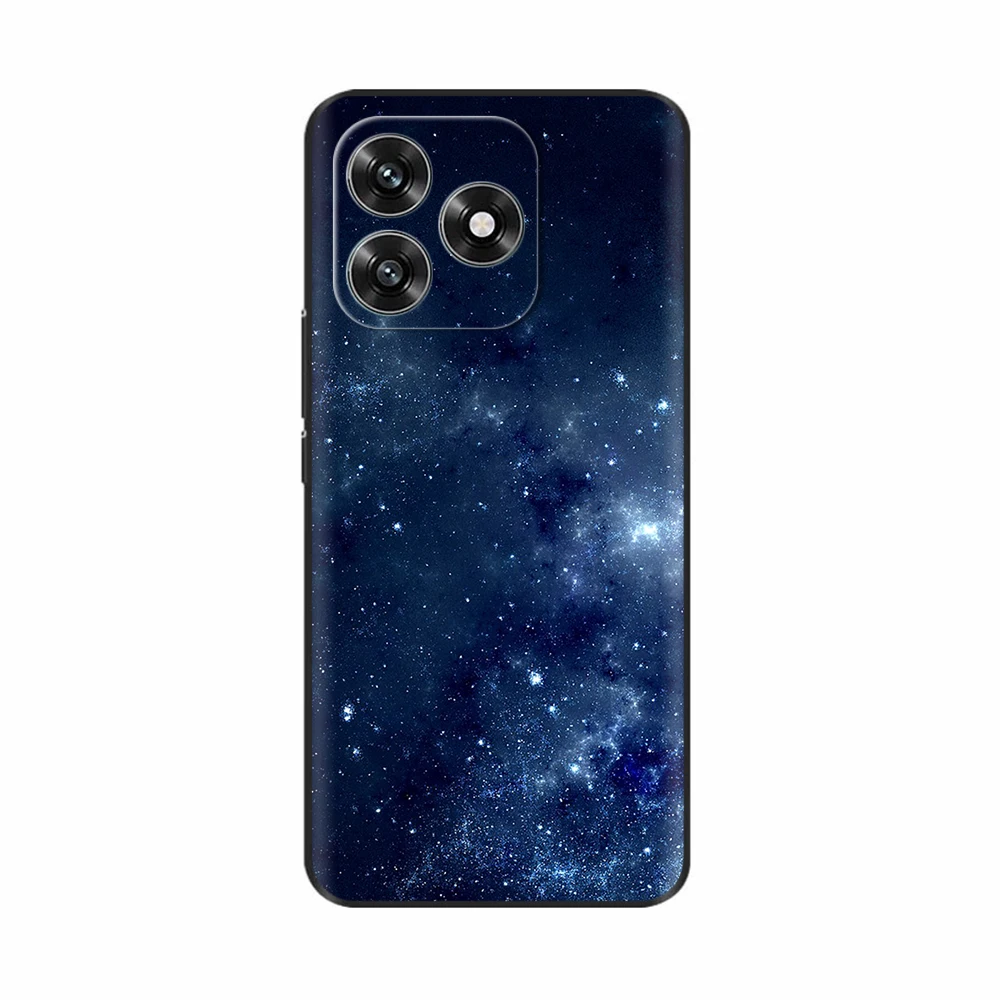 Black Silicone Shockproof Phone Case - Soft Back Cover and Protective Shell