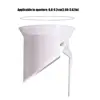 Prevent Sewage Overflow Smelly Bathroom Drains Detachable Sealing Ring Deodorization Protection Drain Plastic White 6