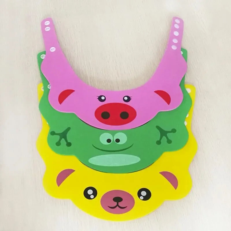 Hair Wash Hat Shampoo Shower Cap Adjustable Baby Shower Hat Toddler Kids Shampoo Bathing Shower Cap Wash Hair Direct Visor Caps For Baby Care