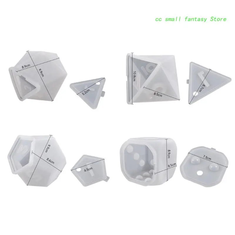 

Dice Combination Silicone Candle Mold DIY Aromatherapy Plaster Making Epoxy Mould Handmade Party Supplies Household