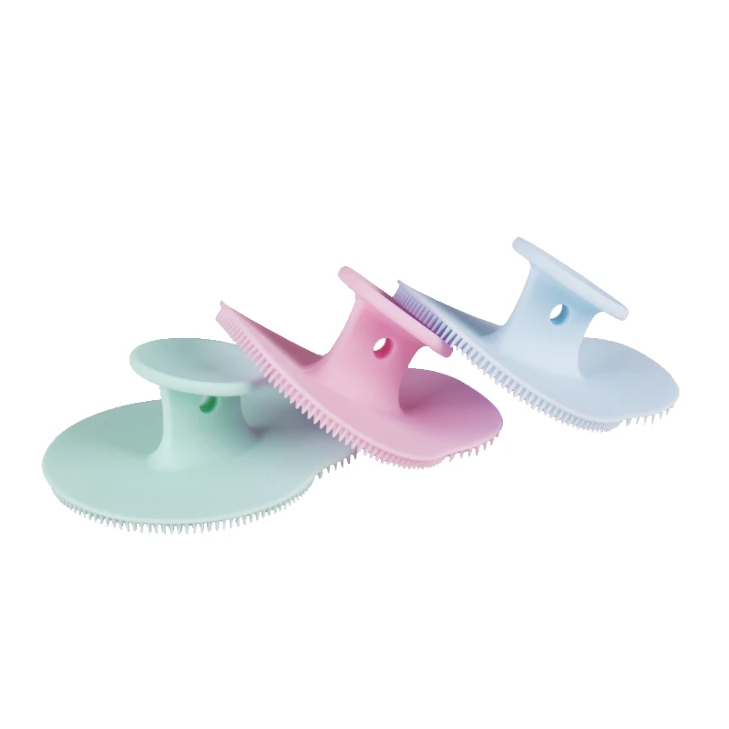 Silicone Face Brush Cleanser and Massager Manual Facial Cleansing Brush Exfoliating Silicone Face Scrubber For Women Men facial cleansing brush facial cleanser massager