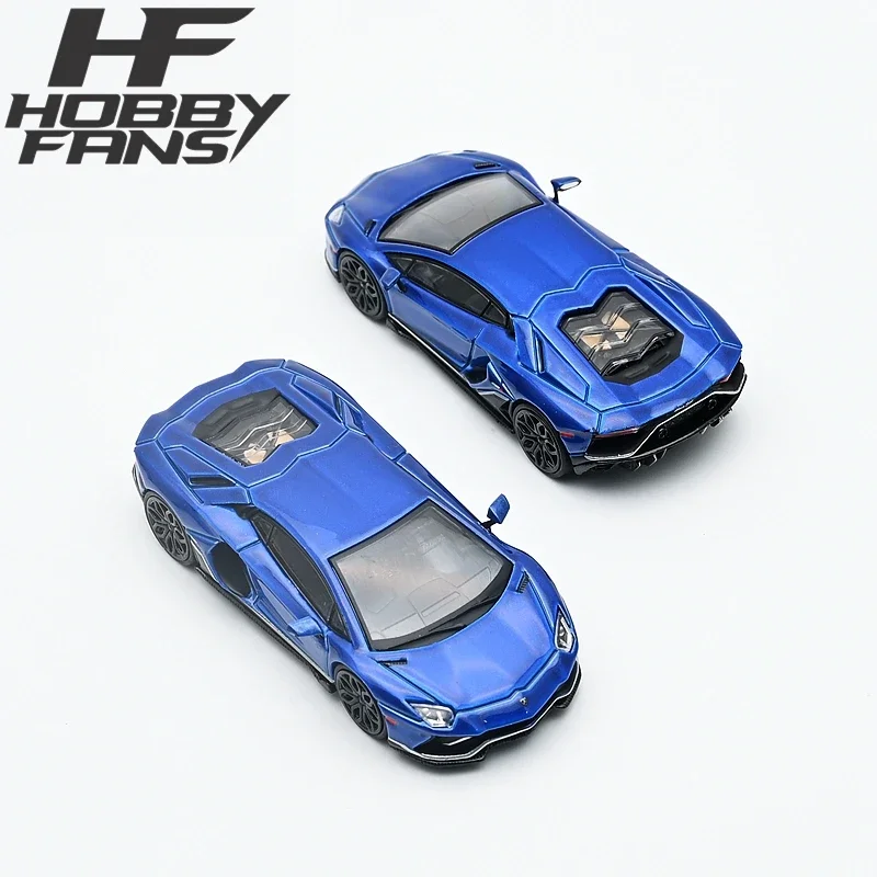 ミニカー Lamborghini Aventador Ultimae Mini GT 1:64 Lamborghini Aventador SVJ 63 Bianco Asopo #842