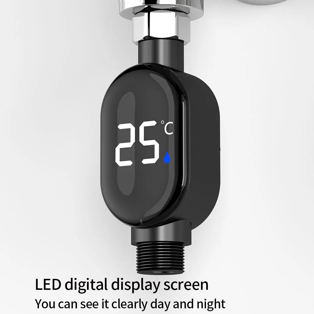 Pommeau De Douche Avec Thermomètre Pour Bain Bébé, Affichage Numérique