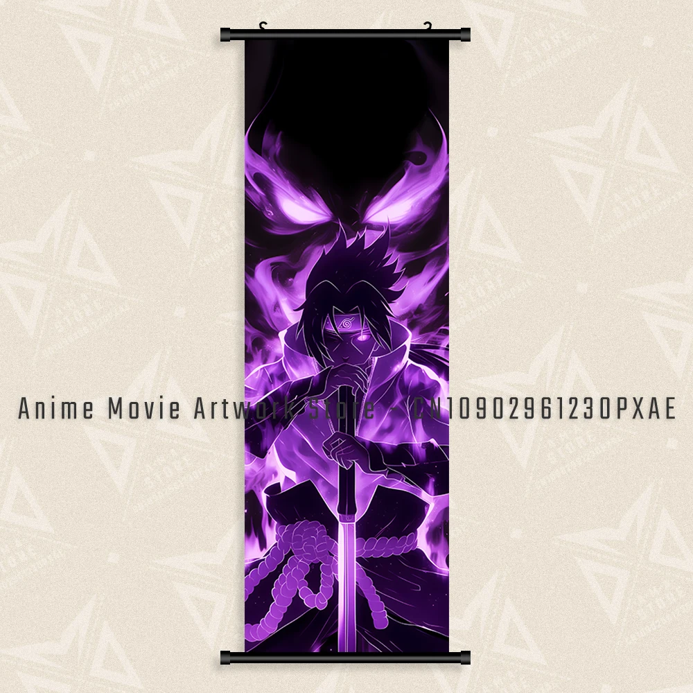 Naruto Anime Wall Art Canvas - Hatake Kakashi Home Decoration Mural