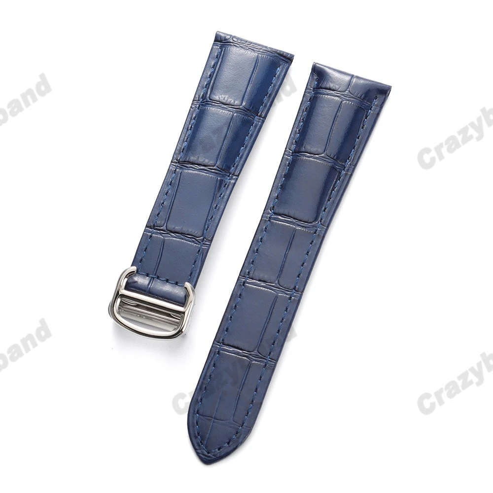 Luxury Genuine Leather Watch Strap - Premium Soft Bracelet for Men’s Wrist - High Quality 18mm, 20mm, 22mm