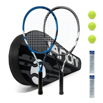 Adult 2-Player Tennis Racket Set 1
