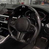 LED Steering Wheel Fit For BMW M1 M2 M3 M4 M5 G Series F40 F44 G20 G21 G28 G22 G29 G80 Carbon Fiber Customized Sport Wheel 2