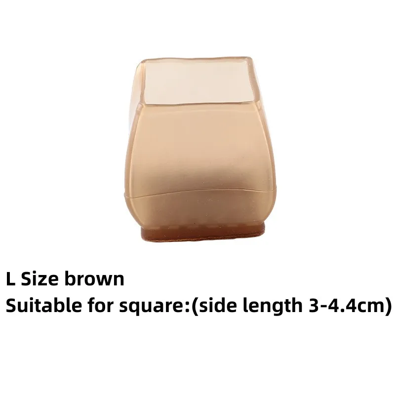 Silicone Anti-Slip Chair Leg Covers - Furniture Floor Protectors