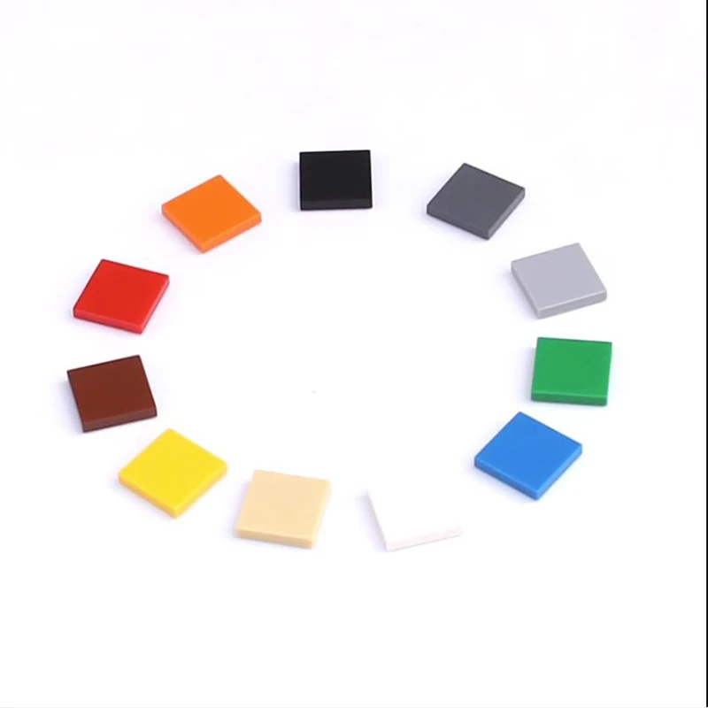 

DIY Building Blocks 2*2 Figure Bricks Ceramic Tile 2x2 Educational Creative MOC Bricks 3068 Smooth Flat Tiles Toys For Children