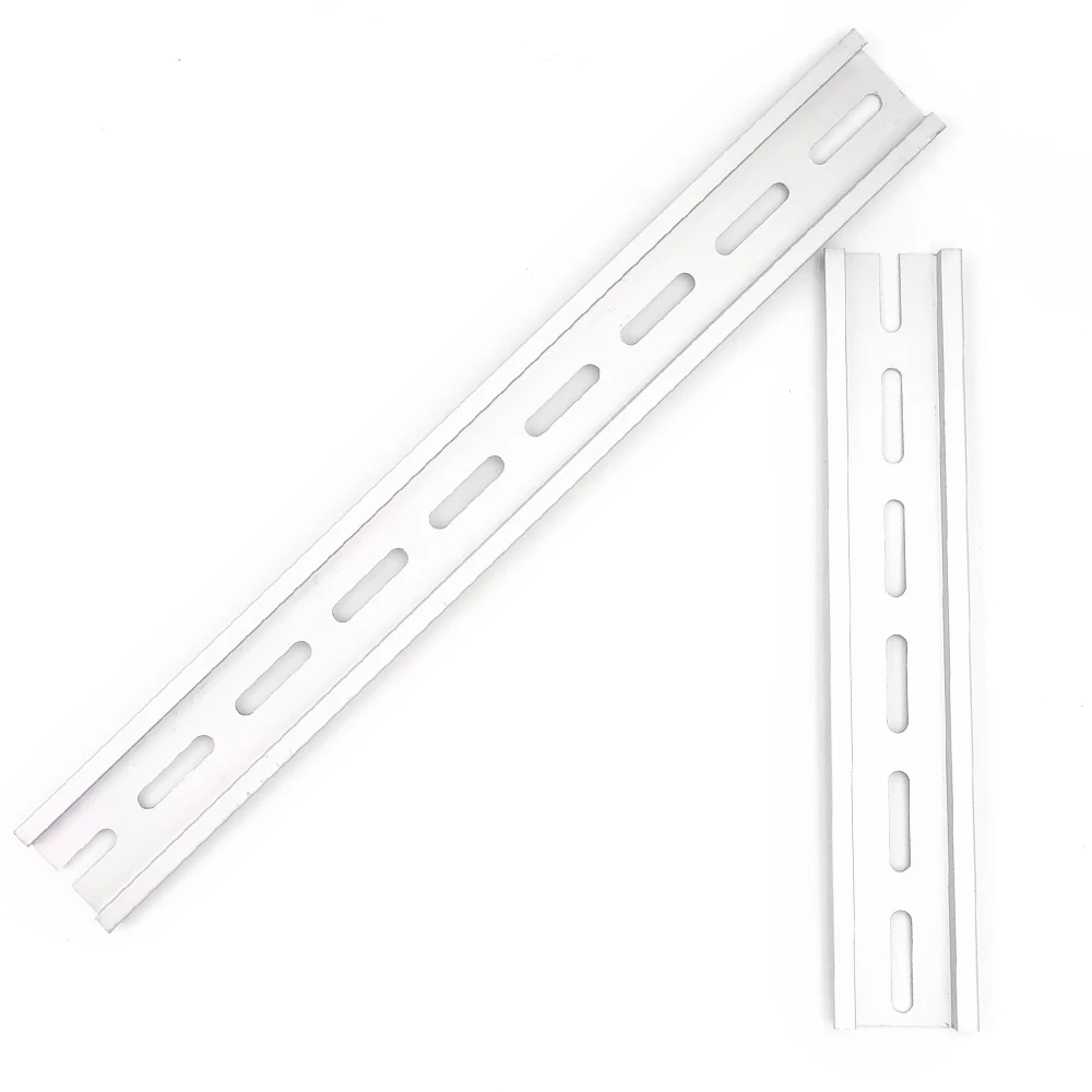 Din Rail C45 35mm DIN Rail Protective End Caps Scratchproof Durable ElectricalEnhancement 10Pcs