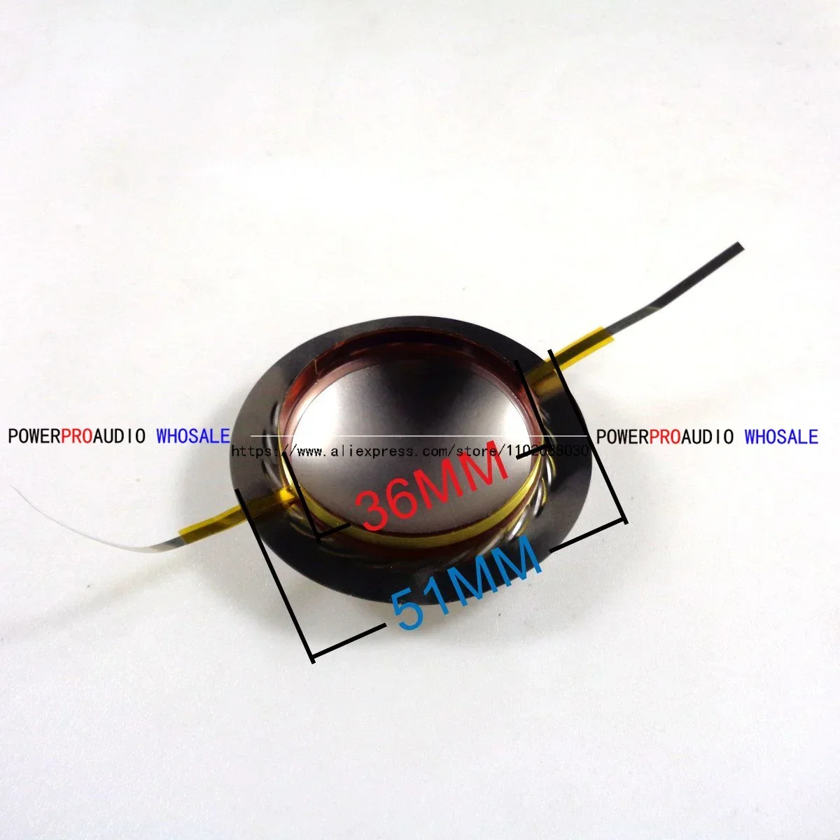 EV DH1K 드라이버 ELX 112 115 215 F01U247593용 4개 브랜드의 새로운 36mm 다이어프램 멘브런스 키트
