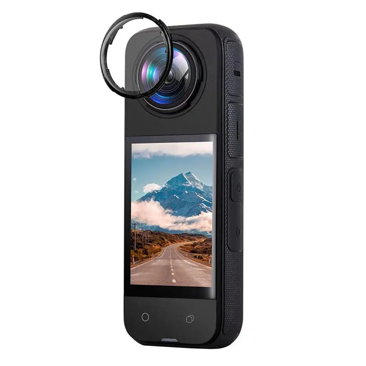 【BAAZ Fast 】X4용 렌즈 가드 X4 강화 유리 보호 커버용 회전 PC 하드 렌즈 보호 장치