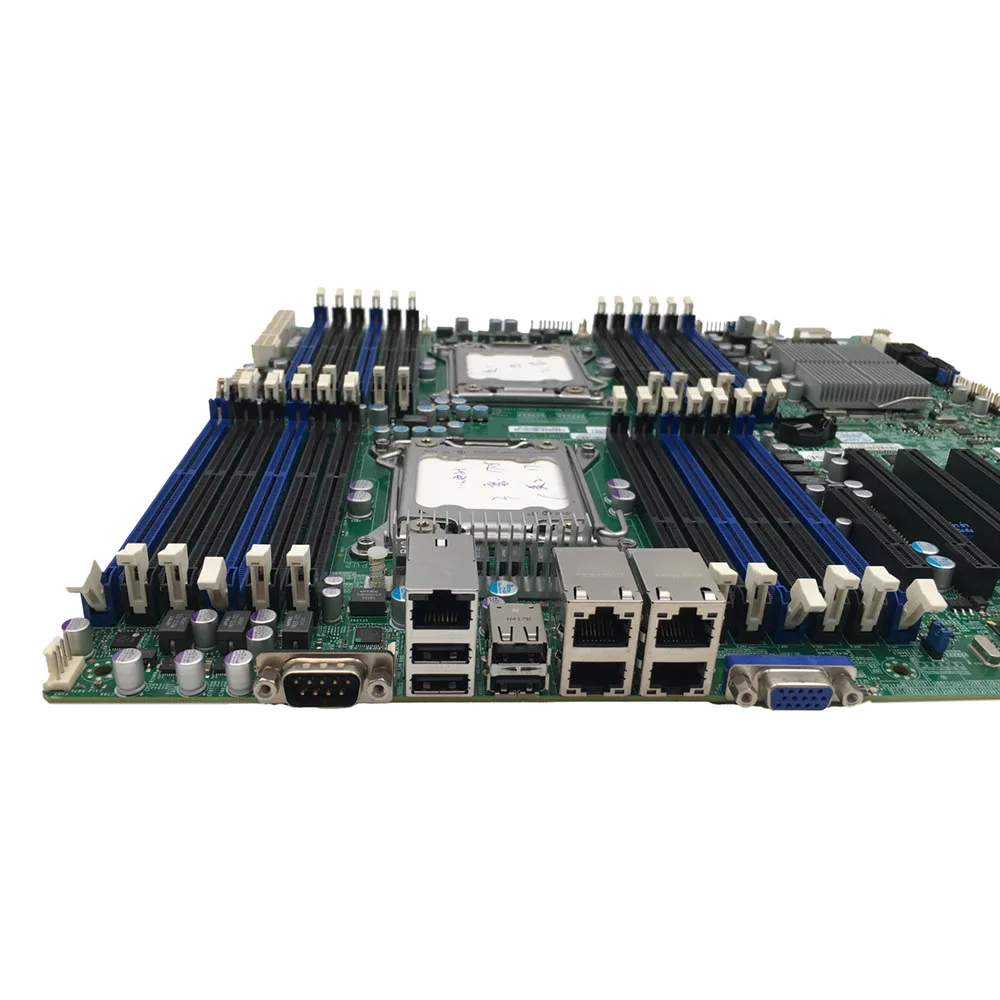 Original Server Motherboard For Supermicro X9DRI-LN4F+ LGA2011 X79 REV1.20A Perfect Test,Good Quality Hot 4 Original Server Motherboard For Supermicro X9DRI-LN4F+ LGA2011 X79 REV1.20A Perfect Test,Good Quality Hot - Image 2