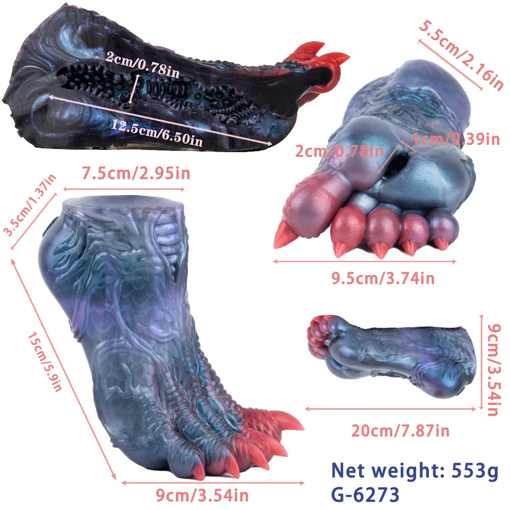 GEEBA Fantasy Masterbator Monster Pussy Men's Onahole Silicone Masturbastor For Men Realistic Vagina Tight Male Penis Training