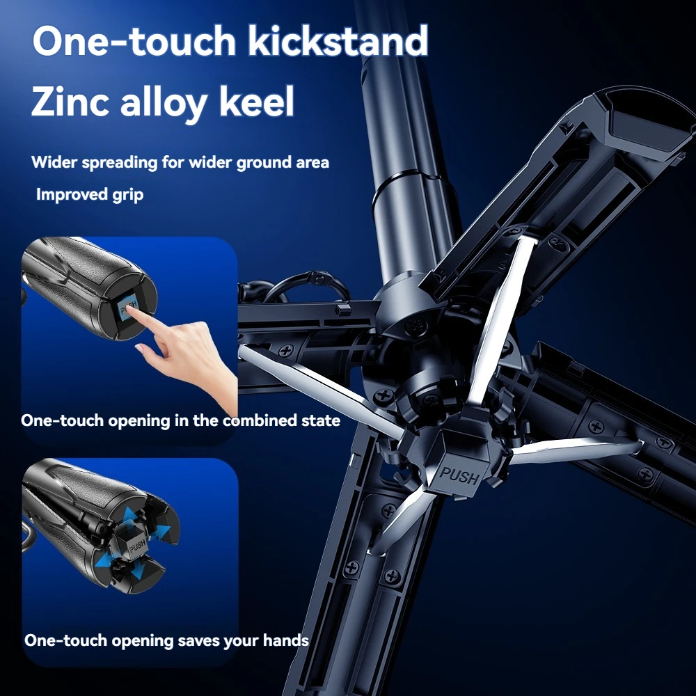 Mini Selfie Stick Handheld Gimbal Mobile Phones Grip 3 in 1 Phone Stand Tripod For Vlog Live Broadcast Self-timer Stick selfie stick tripod selfie stick mobile phone holder sports camera selfie stick cell phone selfie stick gimbal stabilizer smartphone selfie stick phone selfie tripod